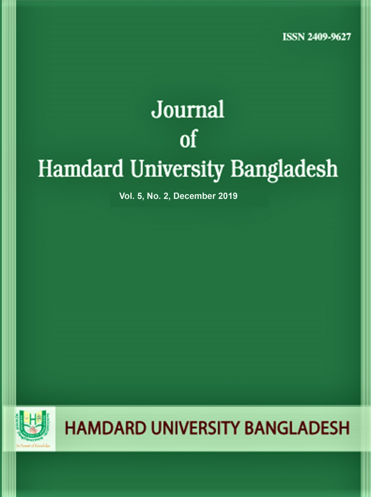 Journal of Hamdard University Bangladesh